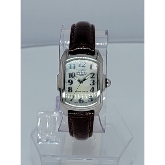 Invicta Women\'s 5168 Baby Lupah Collection Mother-of-Pearl Dial Leather Watch main image 4